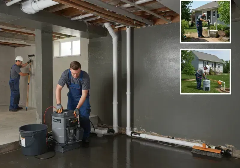 Basement Waterproofing and Flood Prevention process in Phoenix, IL